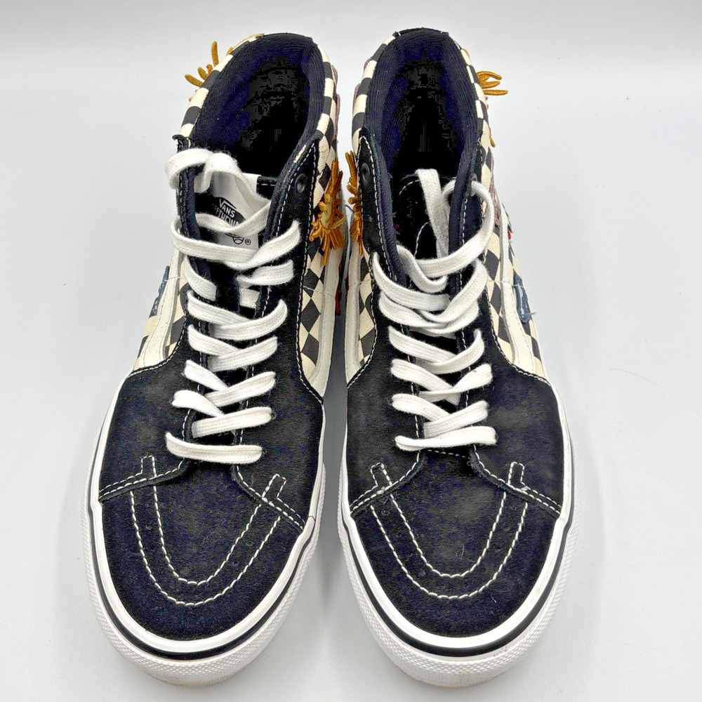Vans High Top Sneaker Limited Edition Skateistan x Skate Sk8- High Size M 8.5 - Picture 4 of 7
